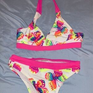 Little girls butterfly bikini